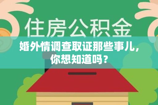 安远婚外情调查取证那些事儿，你想知道吗？