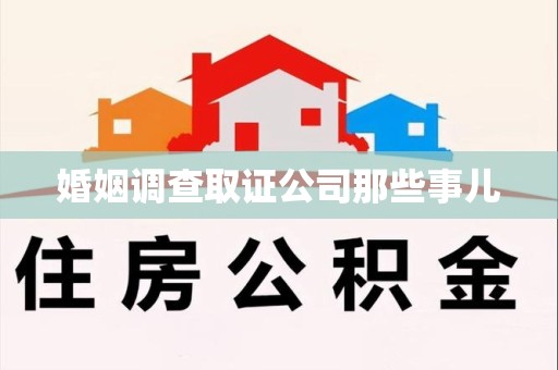 安远婚姻调查取证公司那些事儿