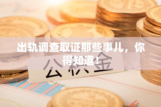 安远出轨调查取证那些事儿，你得知道！